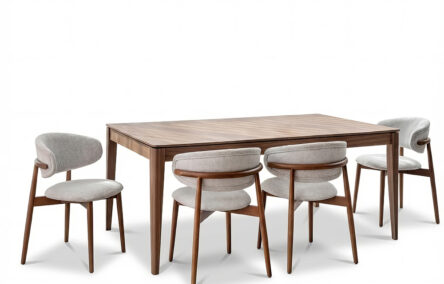 חבילת מבצע שולחן אוכל  PALERMO + כיסאות 6 MAROON